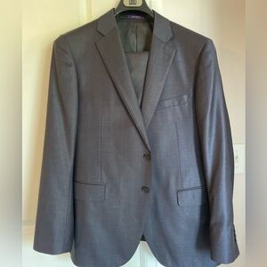 Classic Gray Men's Suit Blazer